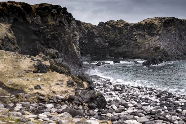 Coste Del Mar Sur Islandia — Foto de Stock