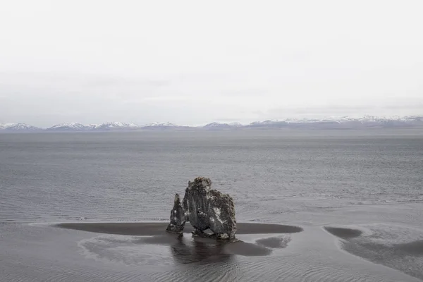 Hvitserkur - düşük deniz sırasında İzlanda'dinozor kaya