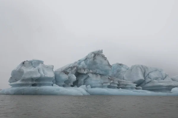 Έναν Παγετώνα Τήξη Στη Νότια Ισλανδία — Φωτογραφία Αρχείου