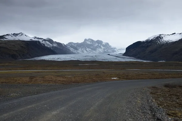 Льодовик Краєвид Півдні Ісландії — стокове фото