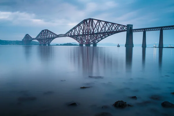 Forth Bridges Edinburgh Scotland — Stock Photo, Image