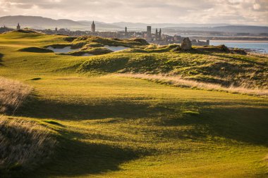 Görünüm Saint Andrews, Fife, İskoçya