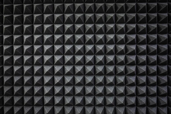 Αφρός Sound Proofing Επίστρωση Close Ηχογράφηση Studio Λεπτομέρειες — Φωτογραφία Αρχείου