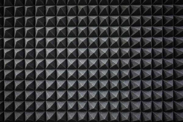 Αφρός Sound Proofing Επίστρωση Close Ηχογράφηση Studio Λεπτομέρειες — Φωτογραφία Αρχείου