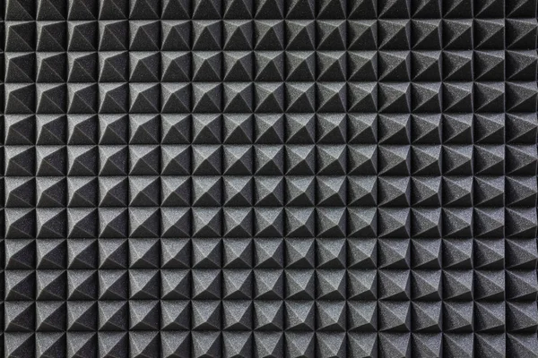 Αφρός Sound Proofing Επίστρωση Close Ηχογράφηση Studio Λεπτομέρειες — Φωτογραφία Αρχείου