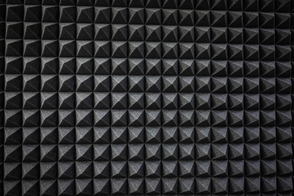 Αφρός Sound Proofing Επίστρωση Close Ηχογράφηση Studio Λεπτομέρειες — Φωτογραφία Αρχείου