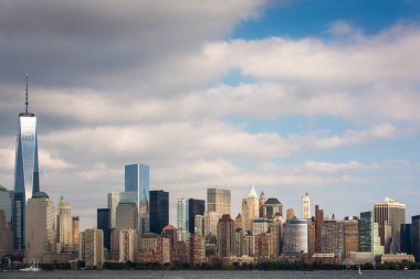 Liberty State Park 'tan Manhattan manzarası