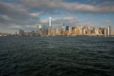Liberty State Park 'tan Manhattan manzarası