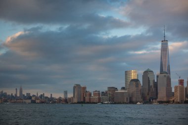 Liberty State Park 'tan Manhattan manzarası