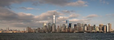 Liberty State Park 'tan Manhattan manzarası