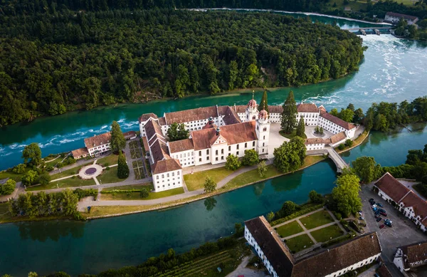 Kloster rheinau - Kanton Zürich, Schweiz — Stockfoto
