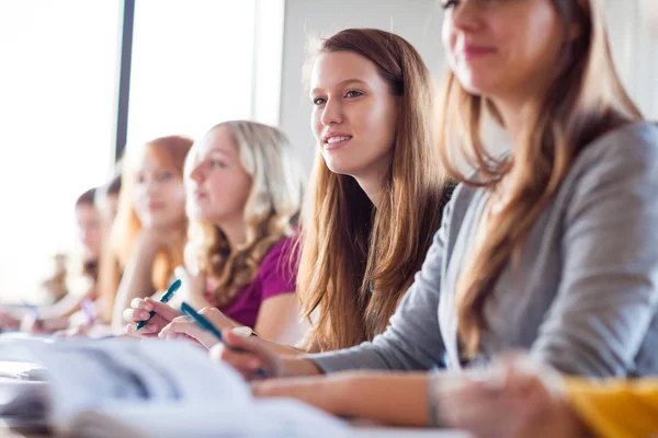 Studenten in de klas — Stockfoto