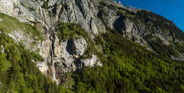 Kandersteg Úžasná Prázdninová Destinace Švýcarských Alpách Švýcarsko — Stock fotografie