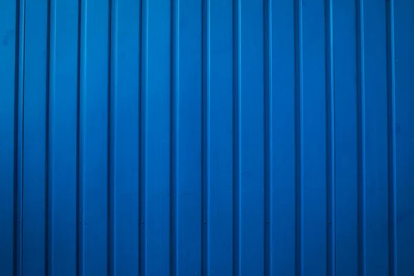 Blauwe Metalen Wand Moderne Achtergrond Voor Design Blauwe Grunge Achtergrond — Stockfoto