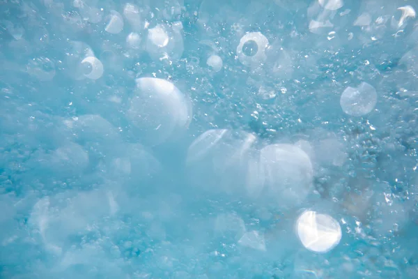 Belas Ondas Água Onda Água Salpicada Água Azul Limpa Água — Fotografia de Stock