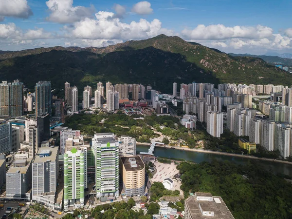 Hong Kong Czerwca Krajobraz Tuen Mun Czerwca 2020 — Zdjęcie stockowe