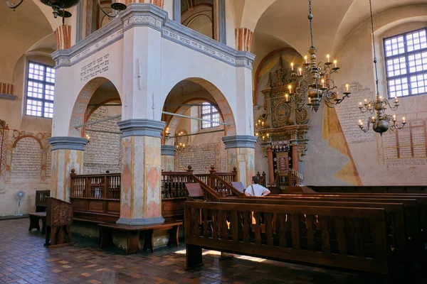 Wnętrze synagogi Tykocin — Zdjęcie stockowe