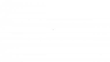 Beyaz arka planda gri kilise bina hattı simgesi. Hıristiyan Kilisesi. Kilise dini. 4k video hareket Grafik animasyonu