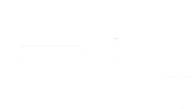 Beyaz arka planda gri gamepad çizgi simgesi. Oyun denetleyicisi. 4k video hareket Grafik animasyonu