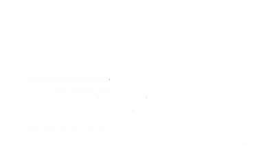 Beyaz arka planda gri profil ayarları simgesi. Kullanıcı ayarı simgesi. Profil avatar ile teker işareti. Hesap simgesi. Erkek insan silueti. 4k video hareket Grafik animasyonu