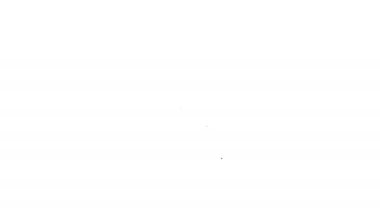 Beyaz arka planda indirme hattı simgesi ile gri smartphone. 4k video hareket Grafik animasyonu