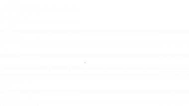 Beyaz arka planda gri büyüteç cam çizgi simgesi. Arama, odaklama, yakınlaştırma, iş sembolü. 4k video hareket Grafik animasyonu