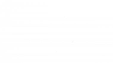 Beyaz arka planda Gri Çan satır simgesi. Yeni Bildirim simgesi. Yeni ileti simgesi. 4k Video hareket grafik animasyon