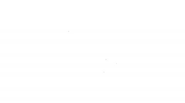 Gri Ftp ayarları klasör satırı simgesi beyaz arka plan üzerinde. Yazılım güncelleştirme, transfer protokolü, yönlendirici, takım çalışması araç yönetimi, kopyalama süreci kavramı. 4k Video hareket grafik animasyon