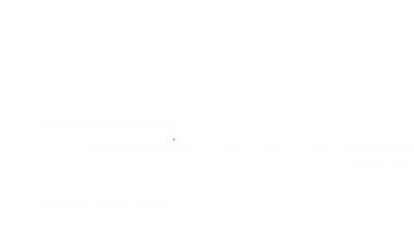 Gri Elektrikli araba ve beyaz arka plan üzerinde elektrik kablosu fişi şarj hattı simgesi. Yenilenebilir eko teknolojiler. 4k Video hareket grafik animasyon