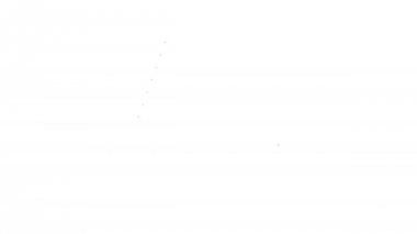 Beyaz arka planda Gri Düşen yıldız çizgisi simgesi. Yıldız izi olan kayan yıldız. Meteoroid, göktaşı, kuyruklu yıldız, asteroit, yıldız simgesi. 4k Video hareket grafik animasyon