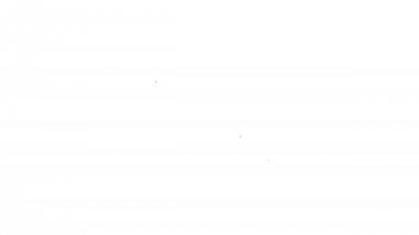 Beyaz arka planda Gri Paylaş klasör satırı simgesi. Klasör paylaşımı. Klasör aktarım işareti. 4k Video hareket grafik animasyon