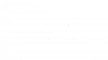 Beyaz arka planda Gri Akıllı sözleşme satırı simgesi. Blockchain teknolojisi, kripto para madenciliği, bitcoin, altcoins, dijital para piyasası. 4k Video hareket grafik animasyon