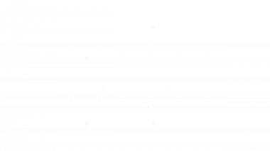 Beyaz arka plan üzerinde Gri Blockchain teknoloji çizgi simgesi. Cryptocurrency veri işareti. Soyut geometrik blok zincir ağ teknolojisi iş. 4k Video hareket grafik animasyon