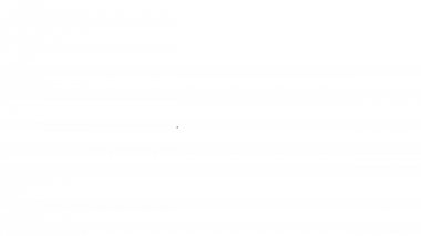 Beyaz arka planda gri Şırınga çizgisi simgesi. Aşı, aşı, enjeksiyon, grip aşısı için şırınga. Tıbbi ekipmanlar. 4k Video hareket grafik animasyon