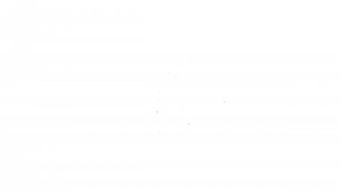 Beyaz arka planda Gri Gen düzenleme satırı simgesi. Genetik mühendisliği. DNA araştırması, araştırma. 4k Video hareket grafik animasyon