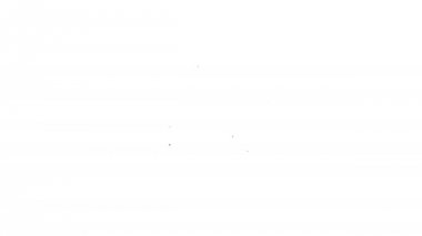 Beyaz arka planda anten ve vites çizgisi simgesi ne kadar gri radyo. Uygulama, servis konsepti, ayar seçenekleri, bakım, onarım, sabitleme ayarlama. 4k Video hareket grafik animasyon