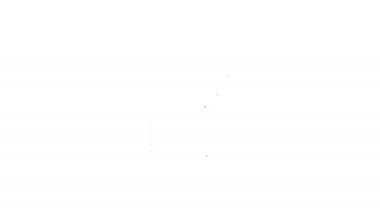 Gri Yazıcı ve dişli çizgisi simgesi beyaz arka plan üzerinde. Uygulama, servis konsepti, ayar seçenekleri, bakım, onarım, sabitleme ayarlama. 4k Video hareket grafik animasyon