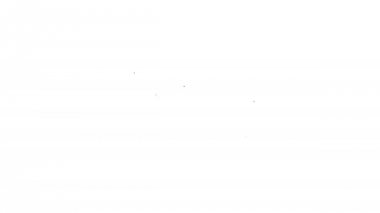 Gri Mikrodalga fırın ve beyaz arka plan üzerinde dişli hattı simgesi. Uygulama, servis konsepti, ayar seçenekleri, bakım, onarım, sabitleme ayarlama. 4k Video hareket grafik animasyon