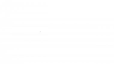 Beyaz arka plan üzerinde Gri Tost Makinesi simgesi. 4k Video hareket grafik animasyon