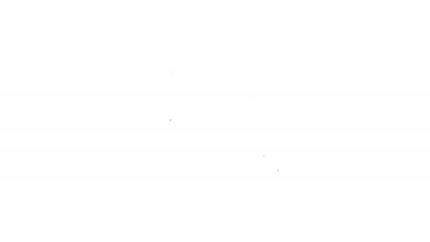 Graues Gamepad und Schaltleistensymbol auf weißem Hintergrund. Anpassung App, Servicekonzept, Einstellungsmöglichkeiten, Wartung, Reparatur, Reparatur. 4k Video Motion Graphic Animation — Stockvideo