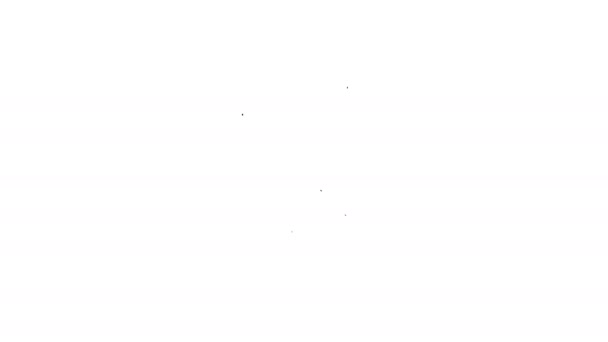 Graue Backofen und Getriebe Symbol auf weißem Hintergrund. Anpassung App, Servicekonzept, Einstellungsmöglichkeiten, Wartung, Reparatur, Reparatur. 4k Video Motion Graphic Animation — Stockvideo