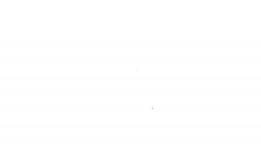 Beyaz arka planda kapalı asma kilit simgesine sahip Gri Akıllı Telefon. Kilitli telefon. Mobil güvenlik, güvenlik, koruma konsepti. 4k Video hareket grafik animasyon