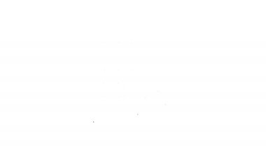 Beyaz arka planda tornavida ve anahtar çizgisi simgesine sahip Siyah Mobil Uygulamalar. Ayarlama, servis, ayar, bakım, onarım, sabitleme. 4k Video hareket grafik animasyon