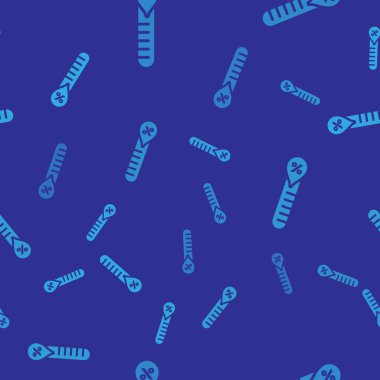 Mavi Nem simgesi mavi arka plan üzerinde sorunsuz desen izole. Hava ve meteoroloji, termometre sembolü. Vektör İllüstrasyonu