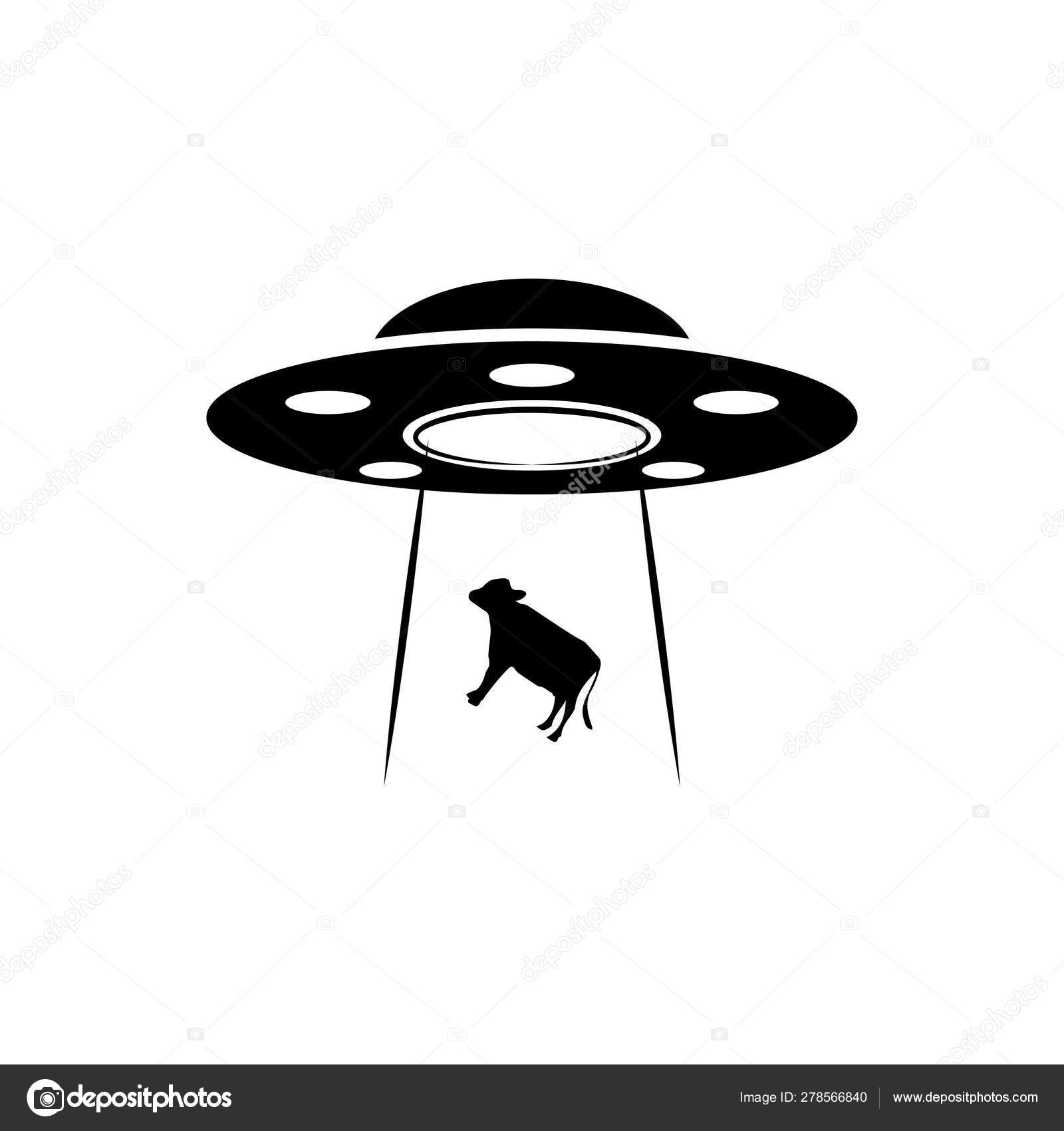 How to Draw an Alien Ship Abducting a Cow 