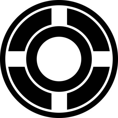 Beyaz arkaplanda siyah kül tablası simgesi izole edildi. Vektör İllüstrasyonu.