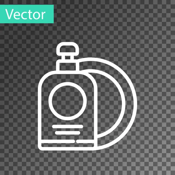 Línea Blanca Lavavajillas Líquido Botella Placa Icono Aislado Sobre Fondo — Vector de stock