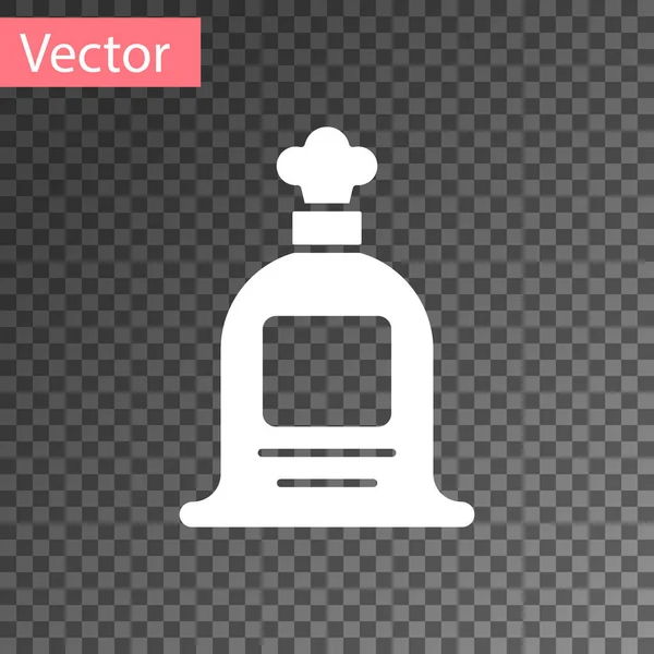 White Full Sack Symbol isoliert auf transparentem Hintergrund. Vektor — Stockvektor