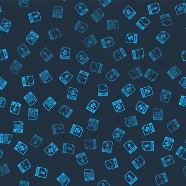 OGG dosya belgesini, MP3, XML ve XLS dosyalarını sorunsuz bir şekilde ayarla. Vektör.