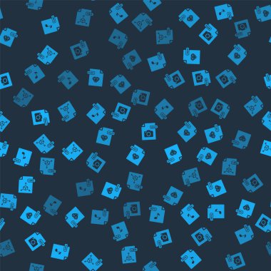 MP3 dosya belgesini, Ruby 'yi, RAW' ı ve OBJ 'yi pürüzsüz desene ayarla. Vektör.